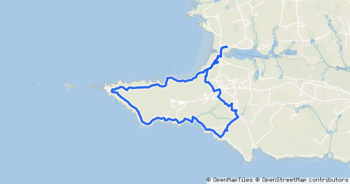 Route map preview