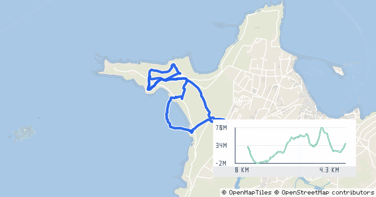 Route map preview