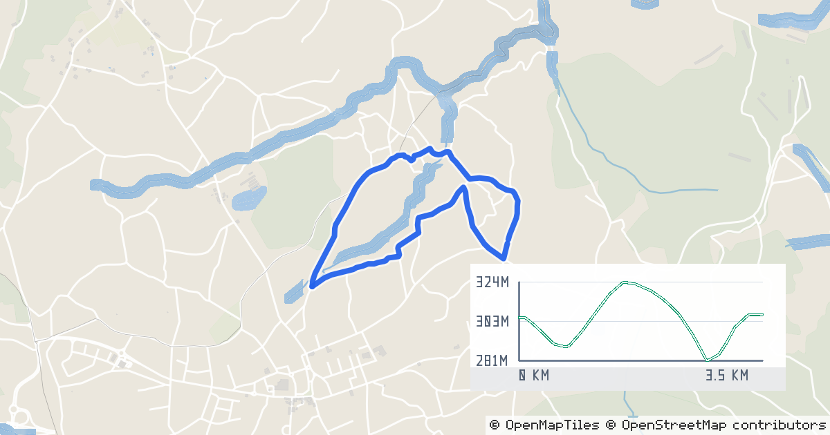 Route map preview
