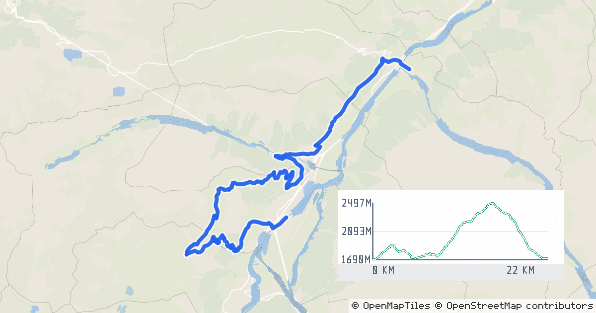 Route map preview