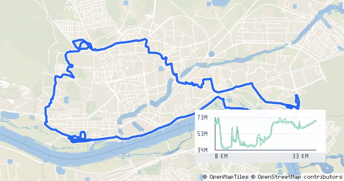 Route map preview
