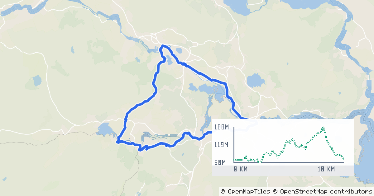 Route map preview