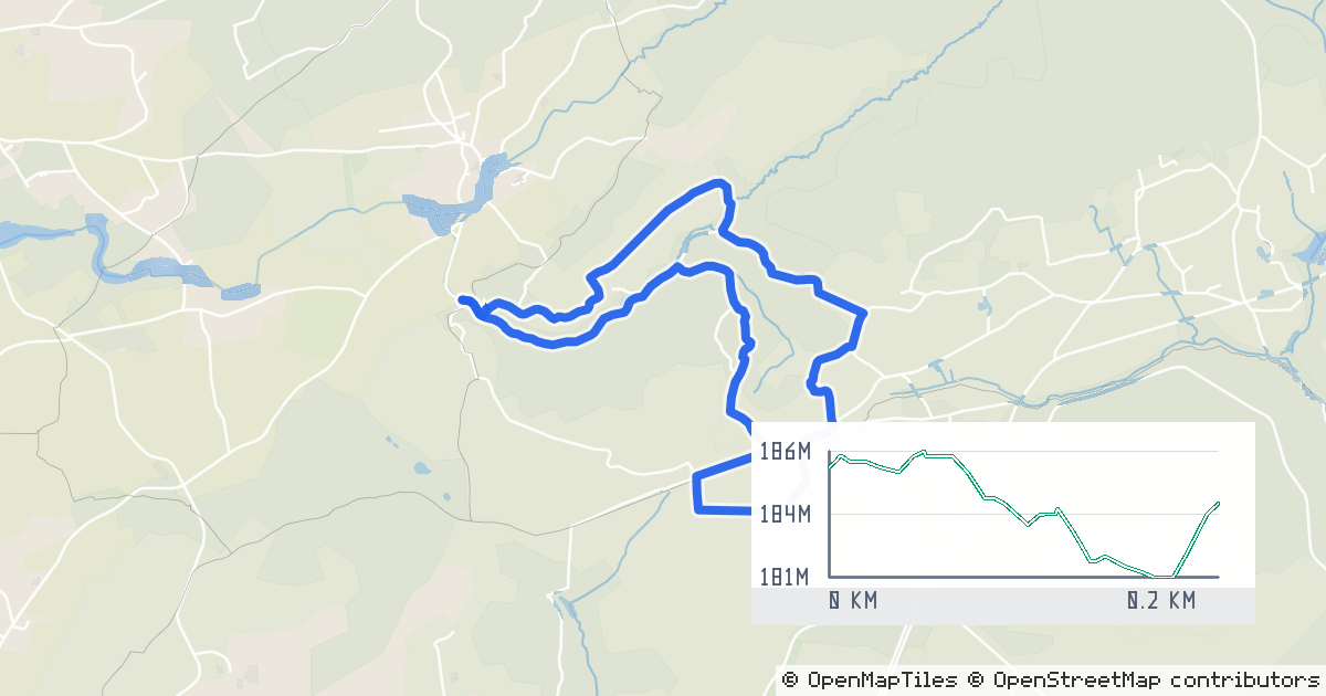 Route map preview