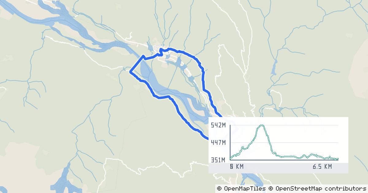Route map preview