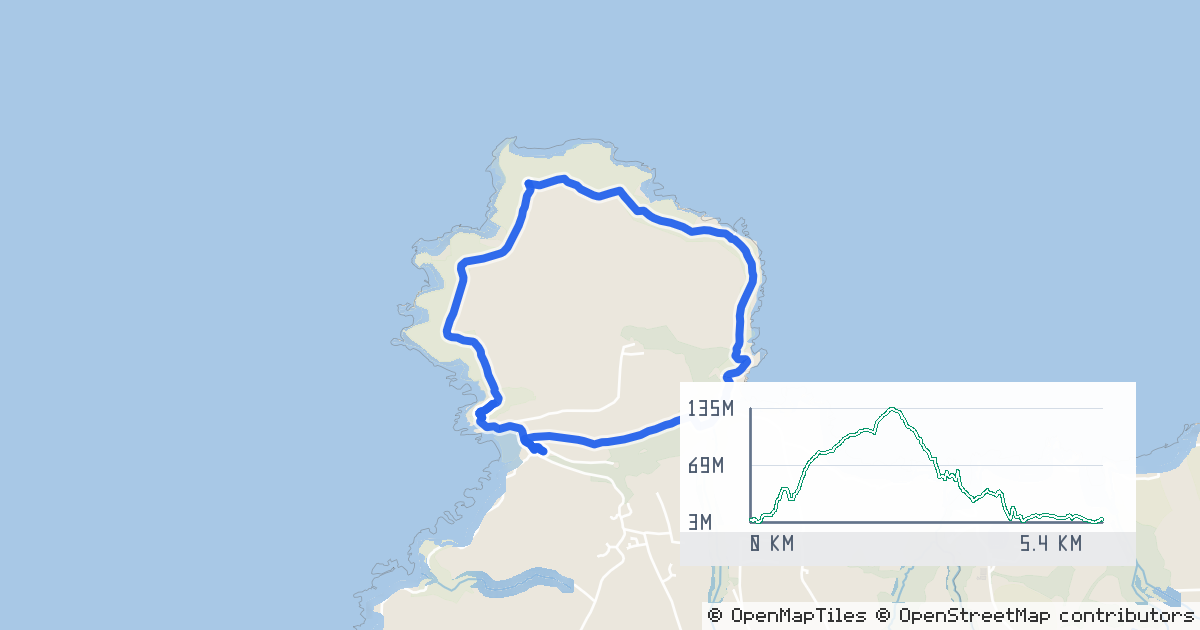 Route map preview