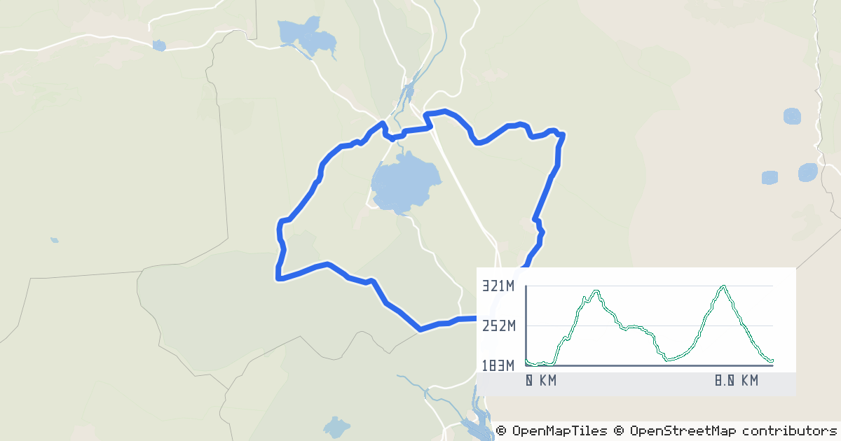 Route map preview