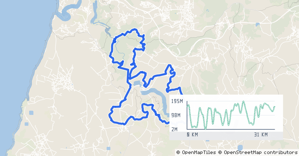 Route map preview