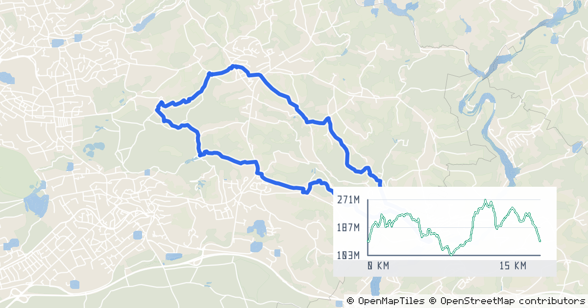 Route map preview