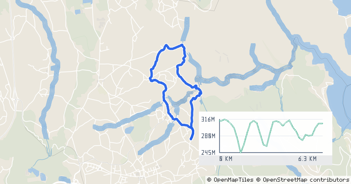Route map preview