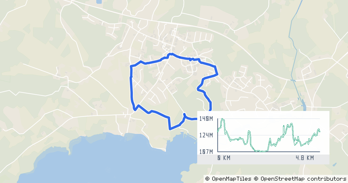 Route map preview