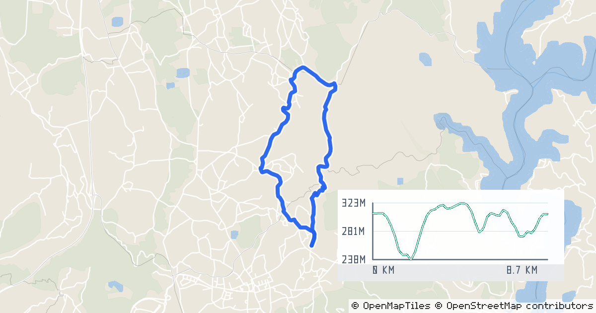Route map preview