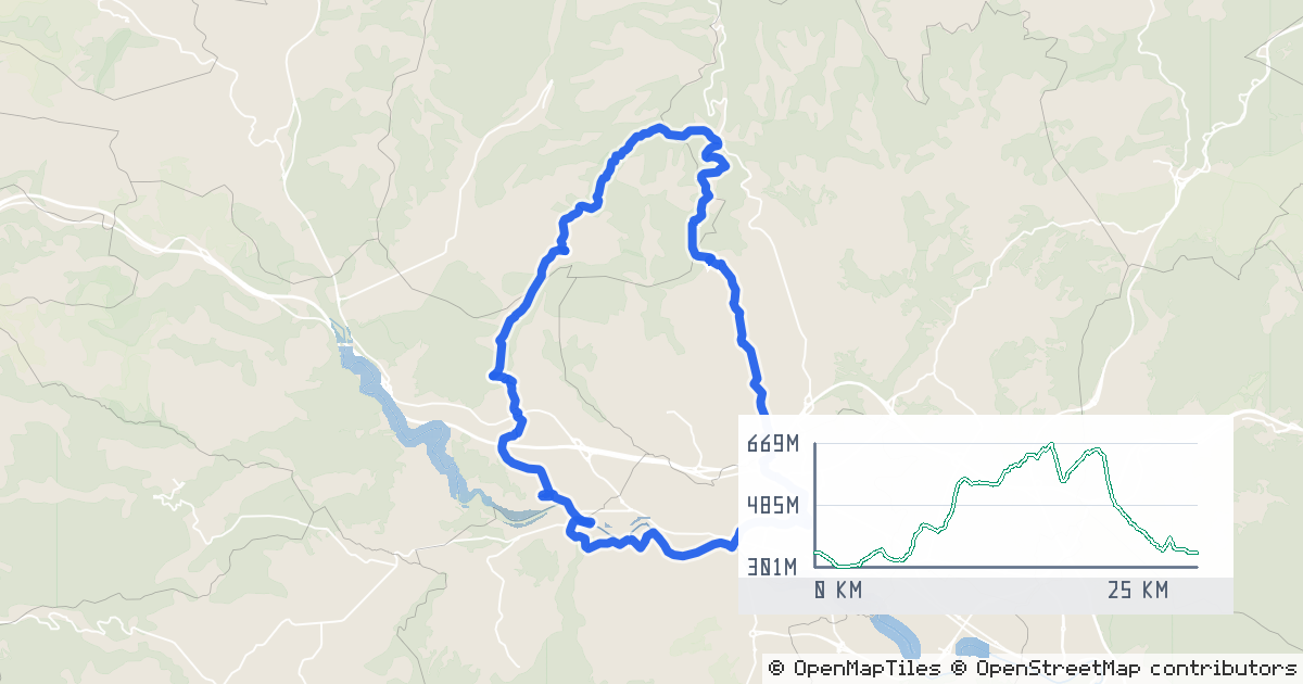 Route map preview