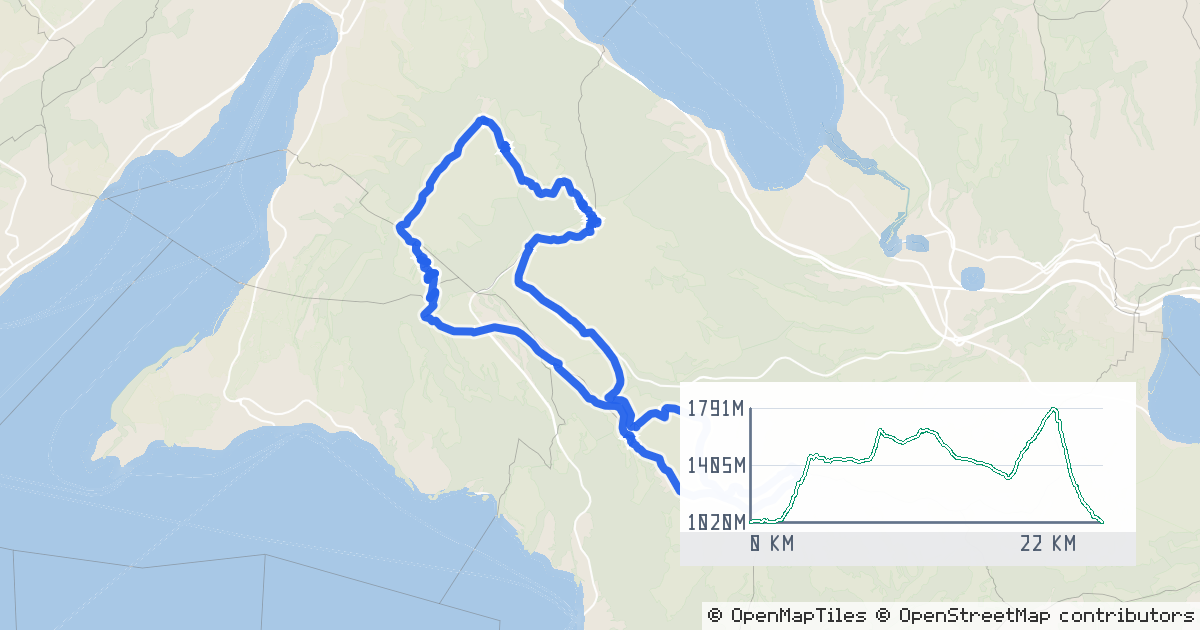 Route map preview