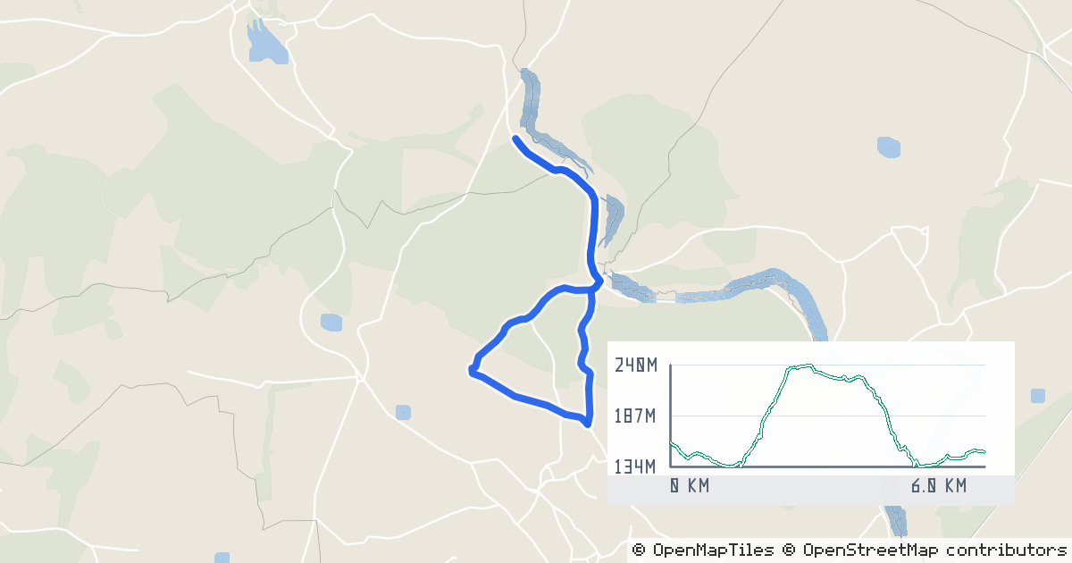 Route map preview