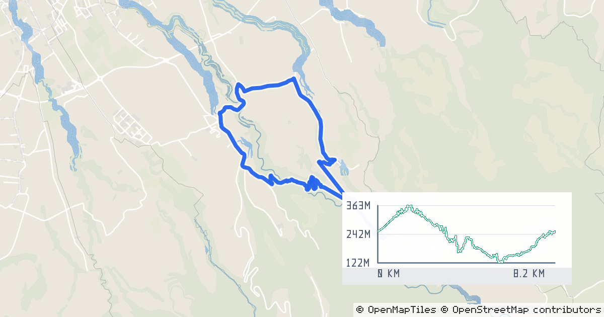 Route map preview