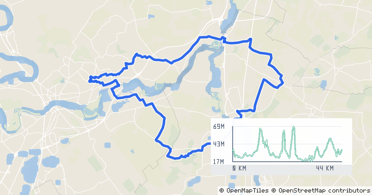 Route map preview