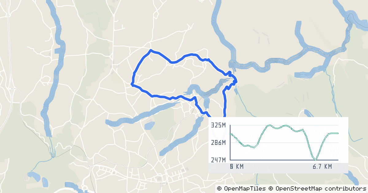 Route map preview
