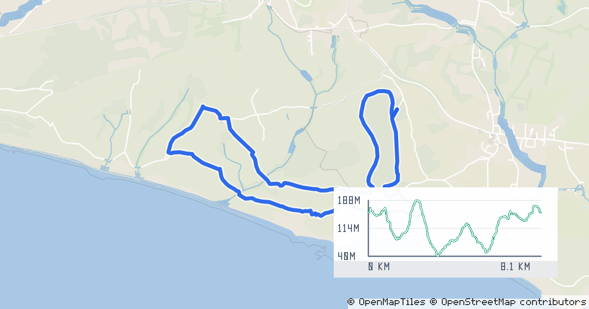 Route map preview