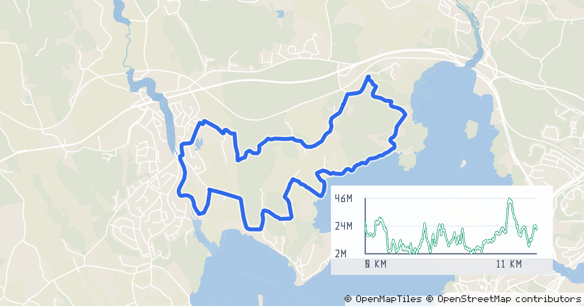 Route map preview