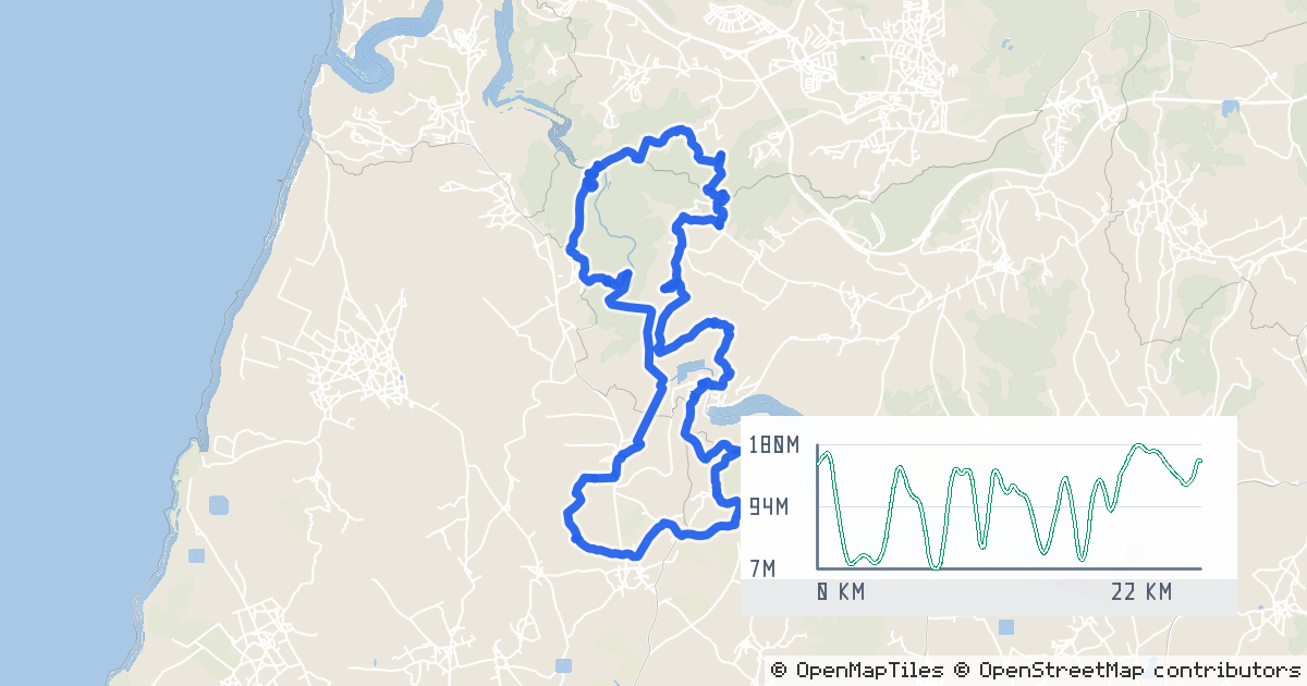 Route map preview