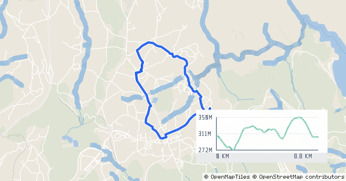 Route map preview