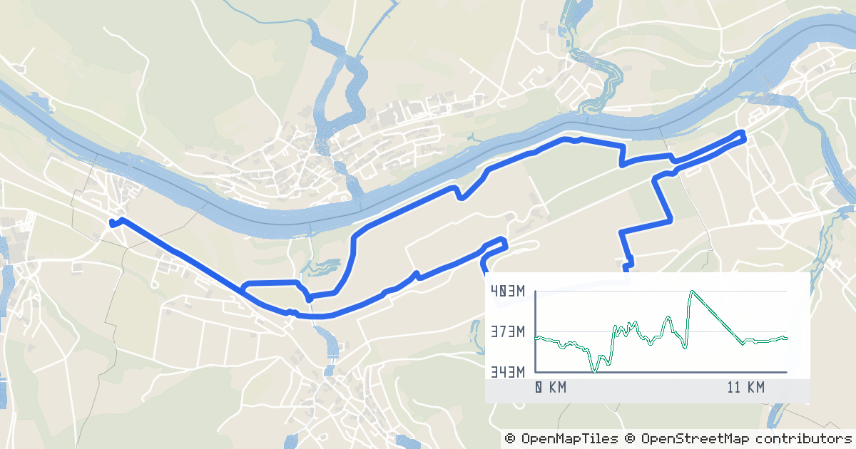 Route map preview