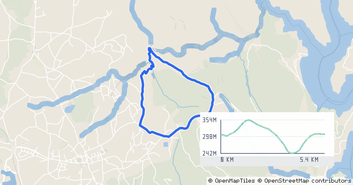 Route map preview