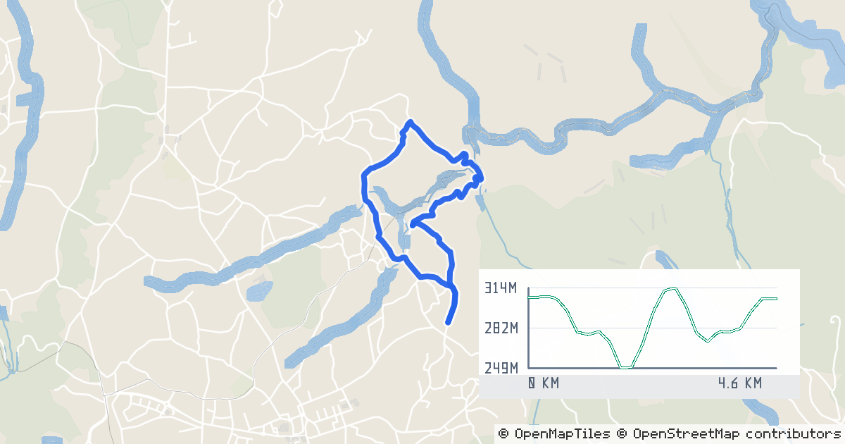 Route map preview