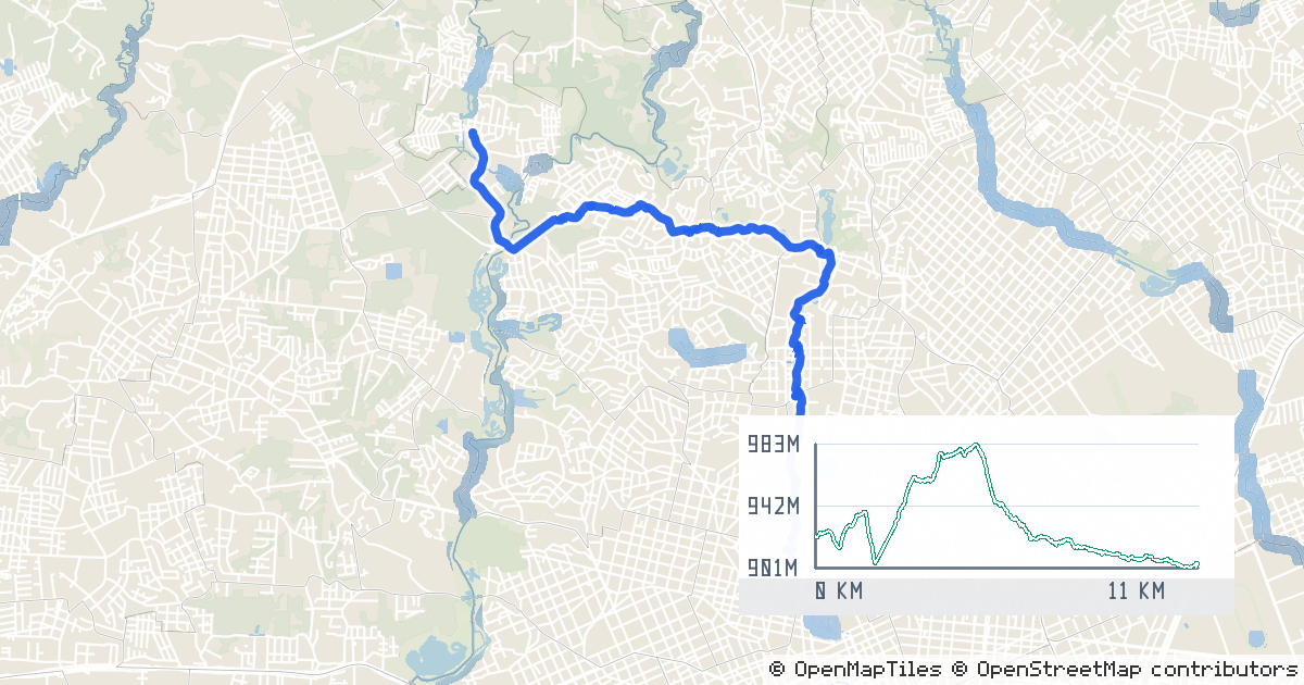 Route map preview