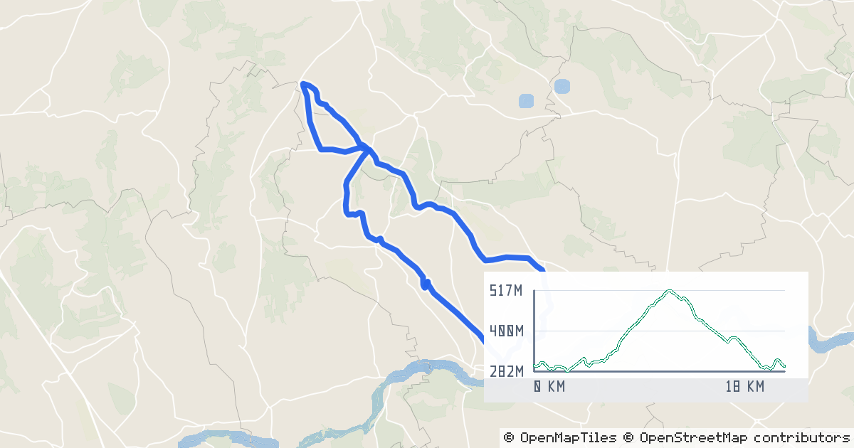 Route map preview