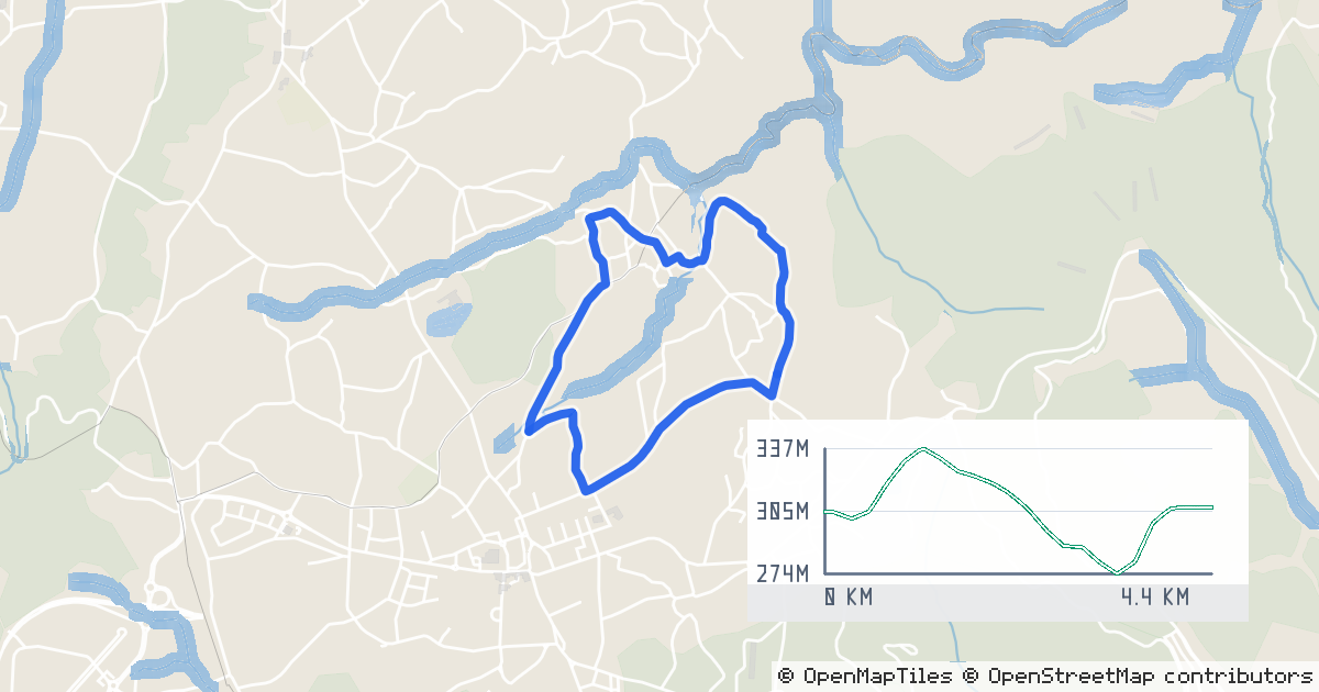 Route map preview