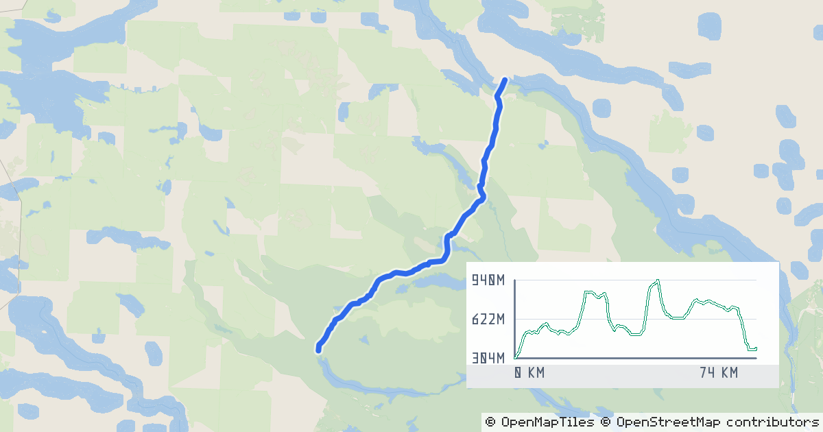 Route map preview