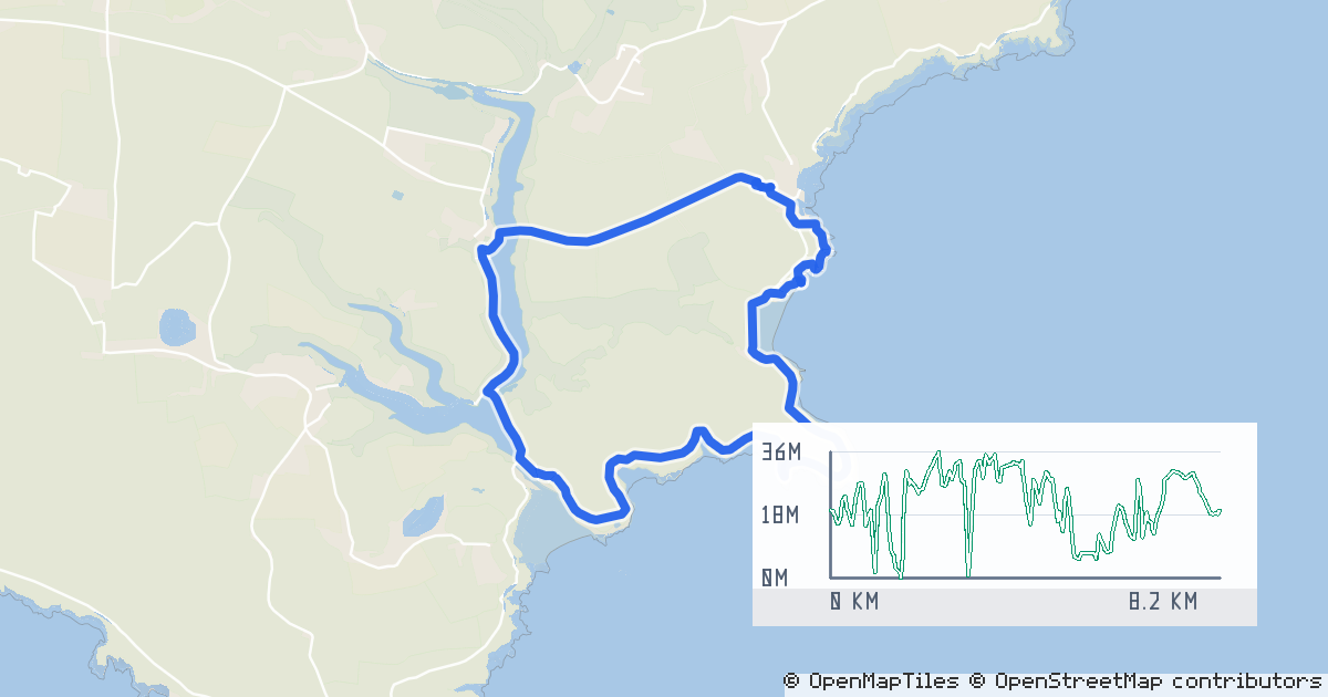 Route map preview